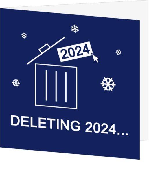 Kerstkaart delete 2024