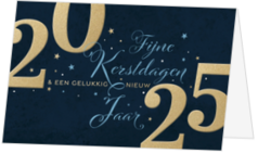 Mix & Match Kerstkaart - Typografie 2025