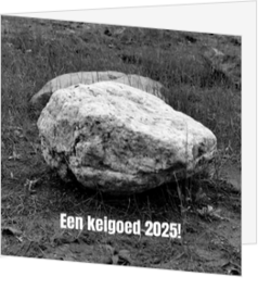 Zakelijke kerstkaart keigoed 2025