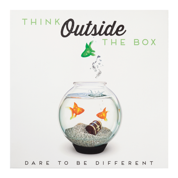 Johan Cruyff Foundation Kerstkaart - Think outside the box - 734110